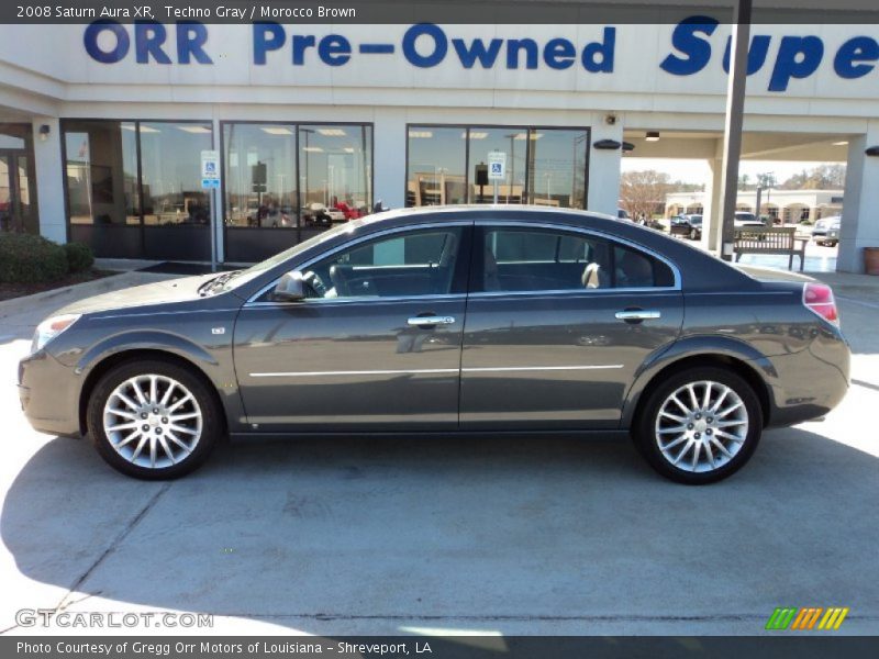 Techno Gray / Morocco Brown 2008 Saturn Aura XR