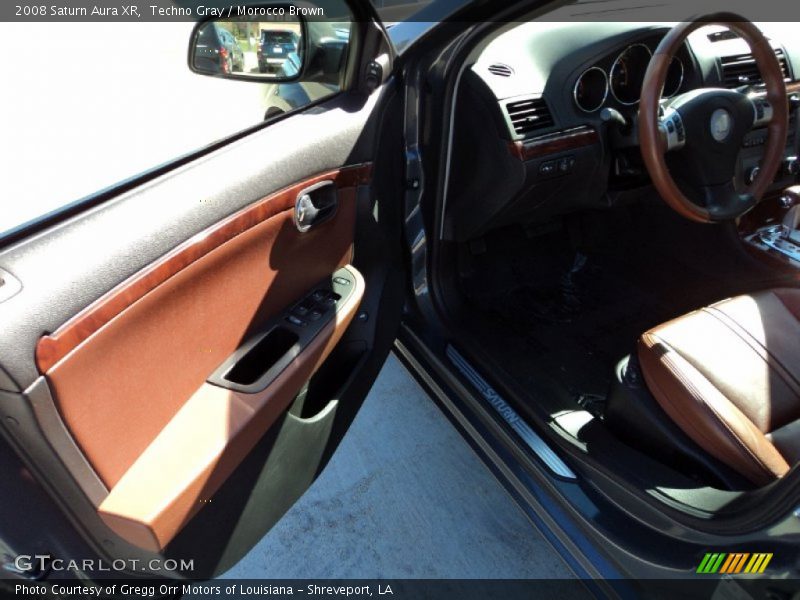 Techno Gray / Morocco Brown 2008 Saturn Aura XR