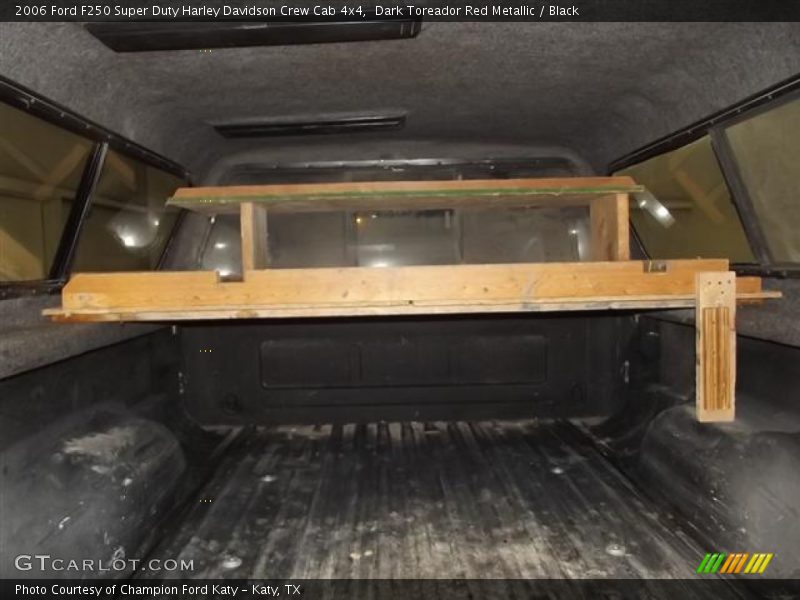 Dark Toreador Red Metallic / Black 2006 Ford F250 Super Duty Harley Davidson Crew Cab 4x4