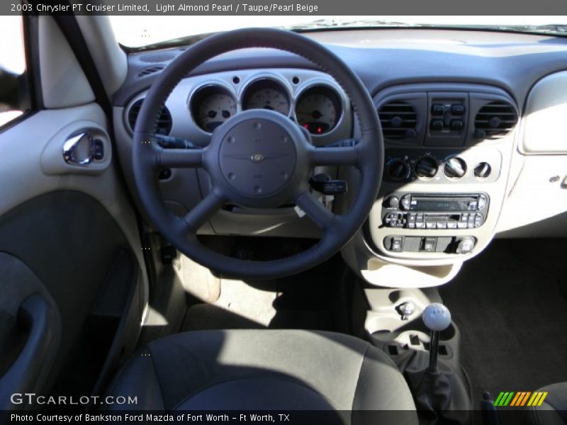 Light Almond Pearl / Taupe/Pearl Beige 2003 Chrysler PT Cruiser Limited