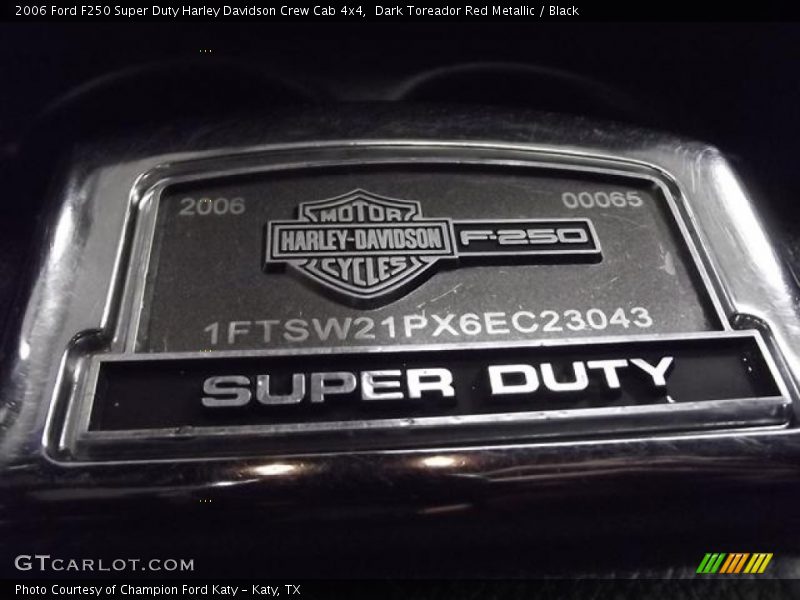  2006 F250 Super Duty Harley Davidson Crew Cab 4x4 Logo