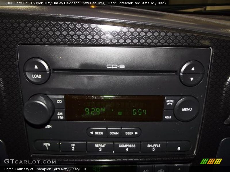 Audio System of 2006 F250 Super Duty Harley Davidson Crew Cab 4x4