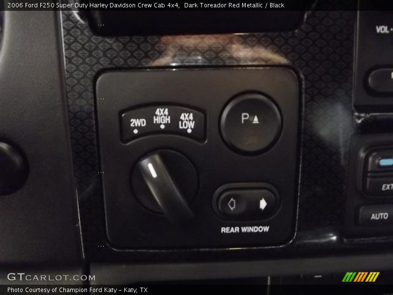 Dark Toreador Red Metallic / Black 2006 Ford F250 Super Duty Harley Davidson Crew Cab 4x4