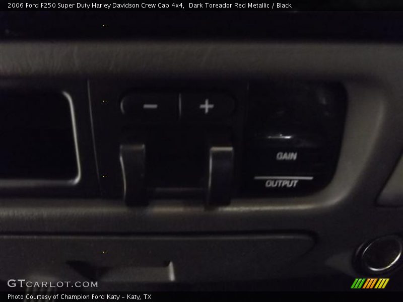 Dark Toreador Red Metallic / Black 2006 Ford F250 Super Duty Harley Davidson Crew Cab 4x4