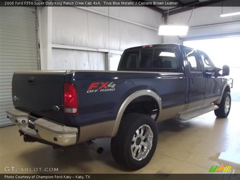  2006 F350 Super Duty King Ranch Crew Cab 4x4 True Blue Metallic
