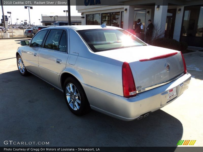 Radiant Silver / Ebony 2010 Cadillac DTS