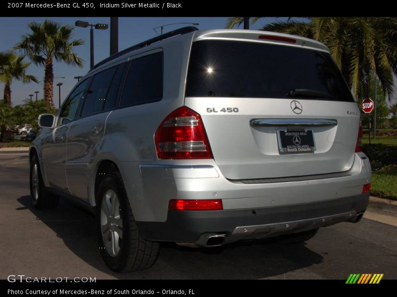 Iridium Silver Metallic / Black 2007 Mercedes-Benz GL 450