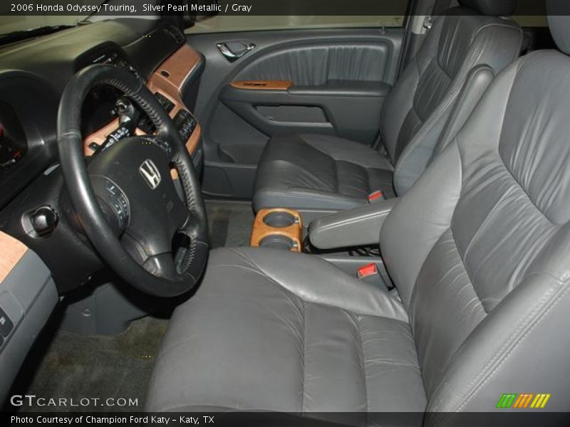 Silver Pearl Metallic / Gray 2006 Honda Odyssey Touring