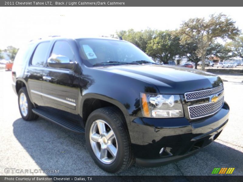 Black / Light Cashmere/Dark Cashmere 2011 Chevrolet Tahoe LTZ