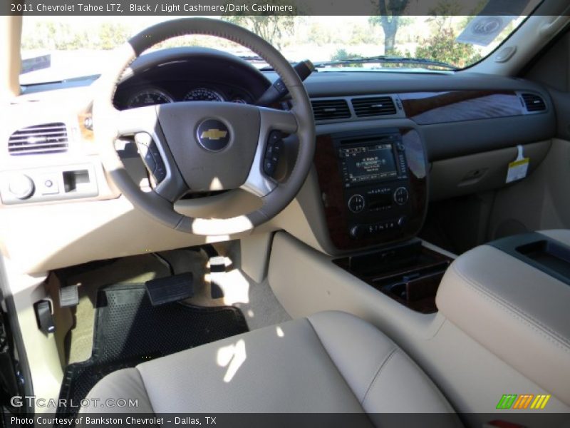 Black / Light Cashmere/Dark Cashmere 2011 Chevrolet Tahoe LTZ