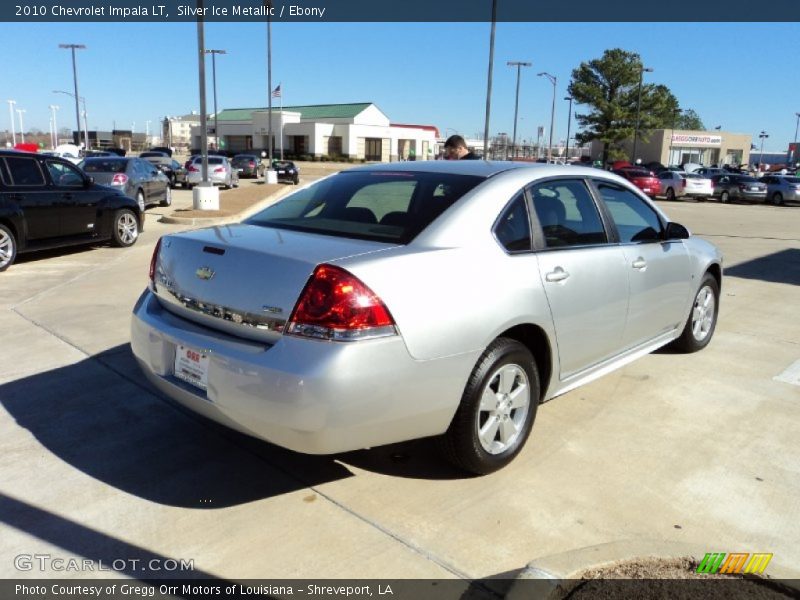 Silver Ice Metallic / Ebony 2010 Chevrolet Impala LT