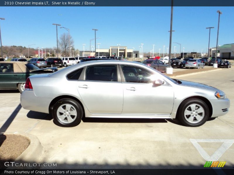 Silver Ice Metallic / Ebony 2010 Chevrolet Impala LT