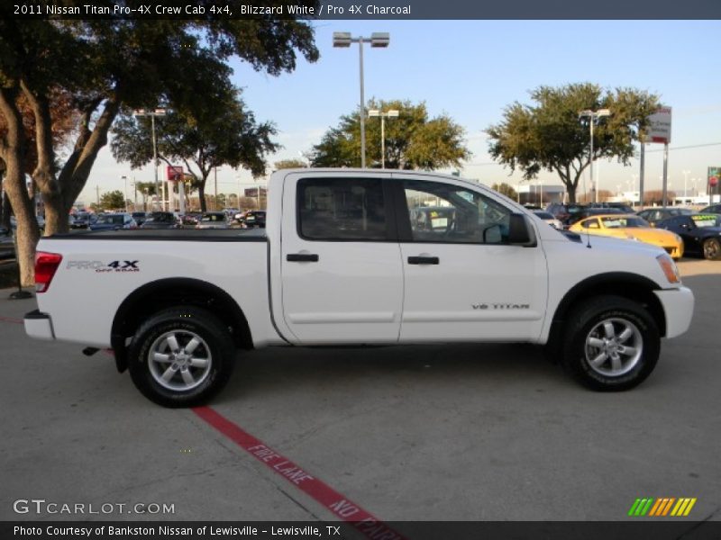  2011 Titan Pro-4X Crew Cab 4x4 Blizzard White