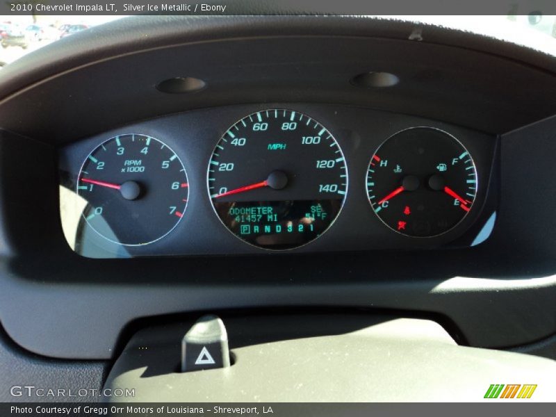 Silver Ice Metallic / Ebony 2010 Chevrolet Impala LT