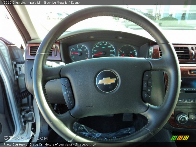 Silver Ice Metallic / Ebony 2010 Chevrolet Impala LT