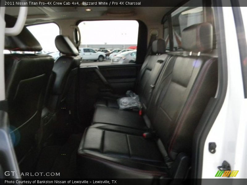 Blizzard White / Pro 4X Charcoal 2011 Nissan Titan Pro-4X Crew Cab 4x4