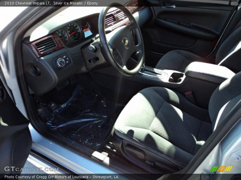 Silver Ice Metallic / Ebony 2010 Chevrolet Impala LT