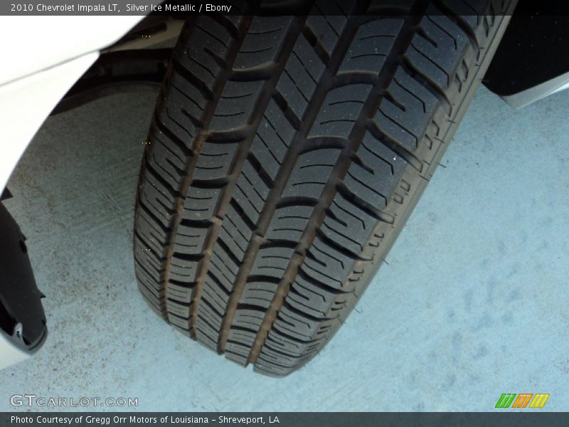 Silver Ice Metallic / Ebony 2010 Chevrolet Impala LT