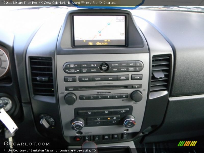 Controls of 2011 Titan Pro-4X Crew Cab 4x4