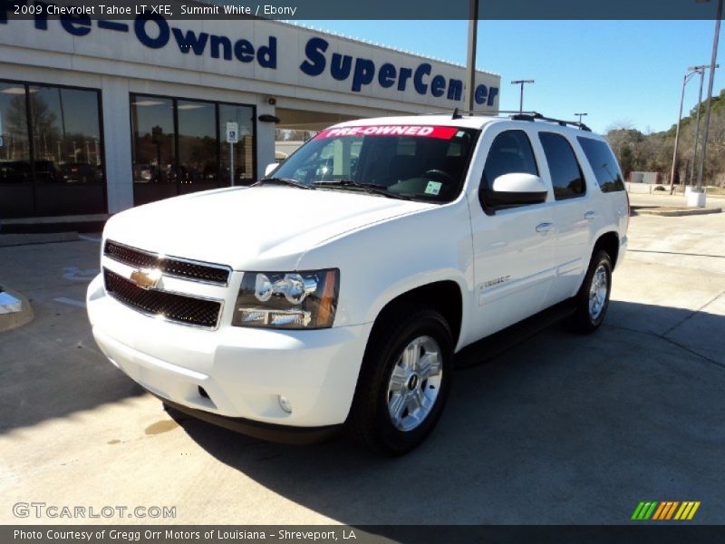 Summit White / Ebony 2009 Chevrolet Tahoe LT XFE