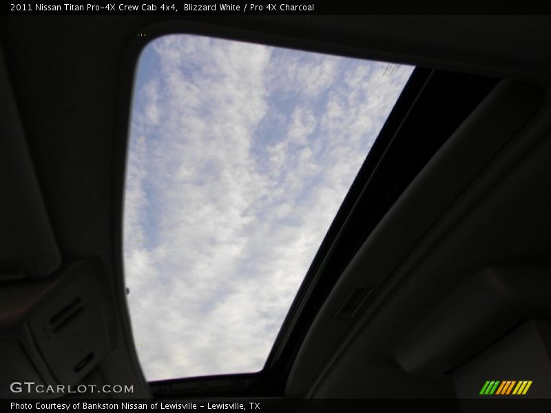 Blizzard White / Pro 4X Charcoal 2011 Nissan Titan Pro-4X Crew Cab 4x4