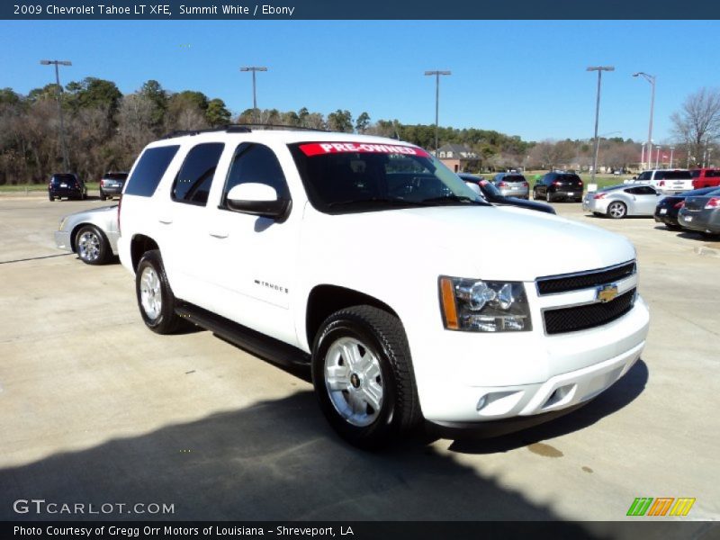 Summit White / Ebony 2009 Chevrolet Tahoe LT XFE