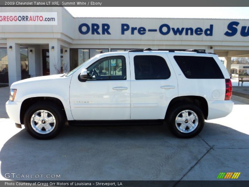 Summit White / Ebony 2009 Chevrolet Tahoe LT XFE