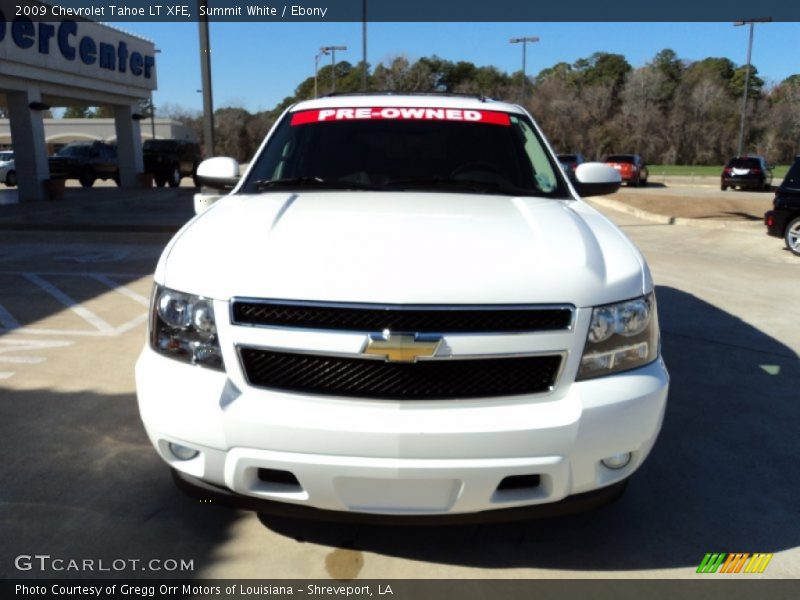 Summit White / Ebony 2009 Chevrolet Tahoe LT XFE