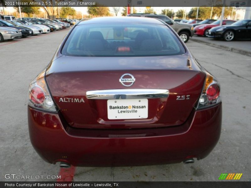 Tuscan Sun / Charcoal 2011 Nissan Altima 2.5 S