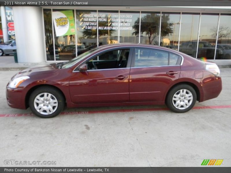 Tuscan Sun / Charcoal 2011 Nissan Altima 2.5 S