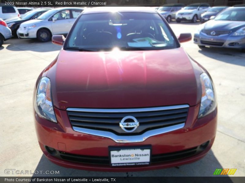 Red Brick Metallic / Charcoal 2009 Nissan Altima 2.5 SL