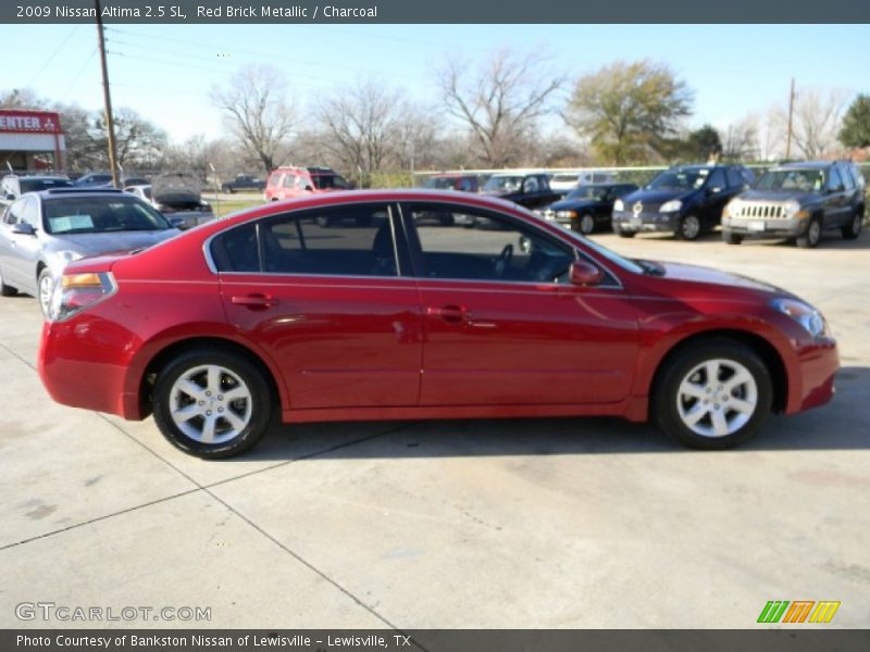 Red Brick Metallic / Charcoal 2009 Nissan Altima 2.5 SL