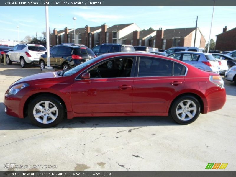 Red Brick Metallic / Charcoal 2009 Nissan Altima 2.5 SL