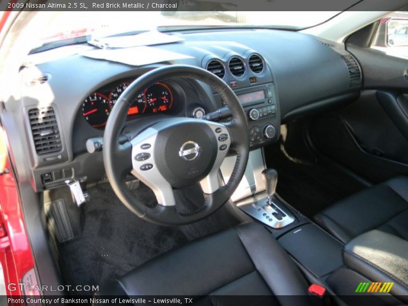 Red Brick Metallic / Charcoal 2009 Nissan Altima 2.5 SL