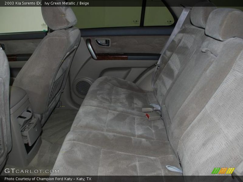 Ivy Green Metallic / Beige 2003 Kia Sorento EX