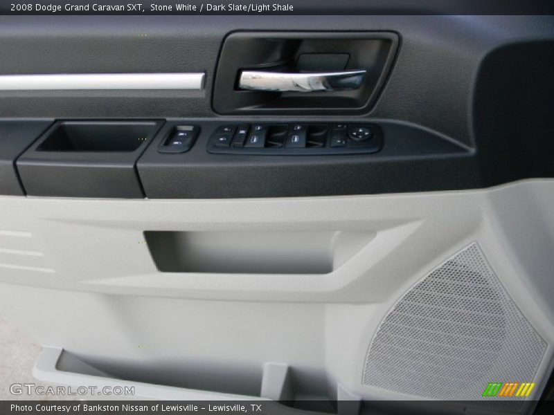 Stone White / Dark Slate/Light Shale 2008 Dodge Grand Caravan SXT
