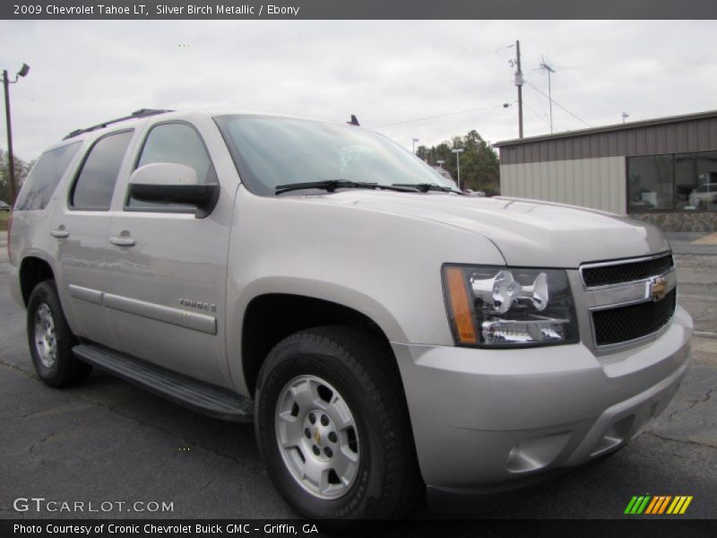 Silver Birch Metallic / Ebony 2009 Chevrolet Tahoe LT