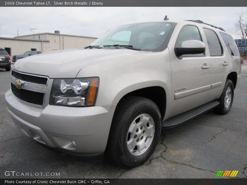 Silver Birch Metallic / Ebony 2009 Chevrolet Tahoe LT