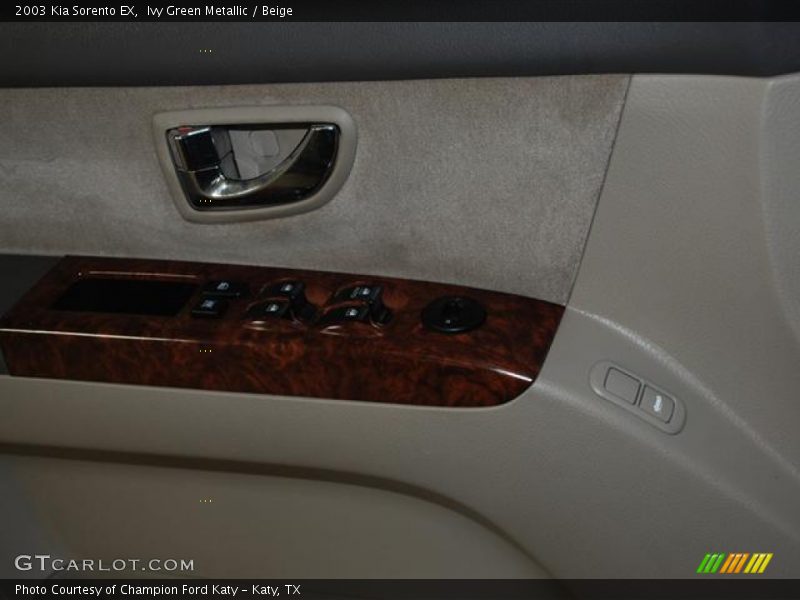 Ivy Green Metallic / Beige 2003 Kia Sorento EX