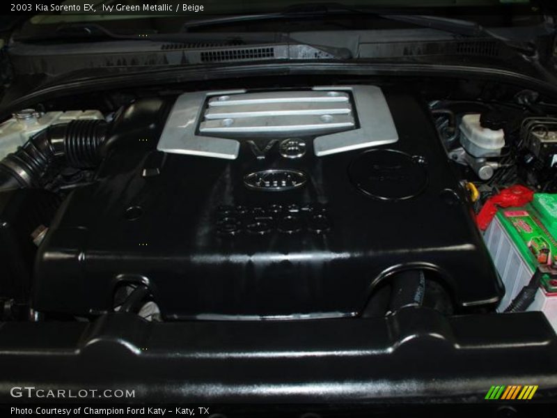 Ivy Green Metallic / Beige 2003 Kia Sorento EX