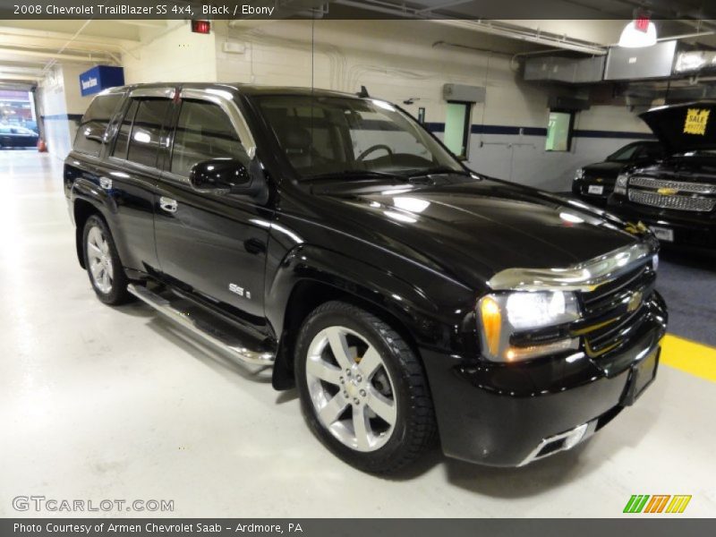 Black / Ebony 2008 Chevrolet TrailBlazer SS 4x4