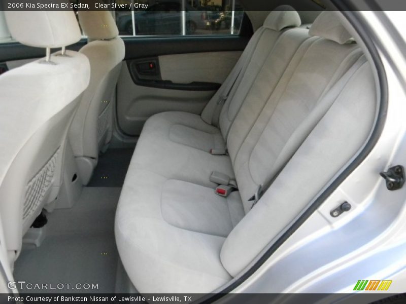Clear Silver / Gray 2006 Kia Spectra EX Sedan