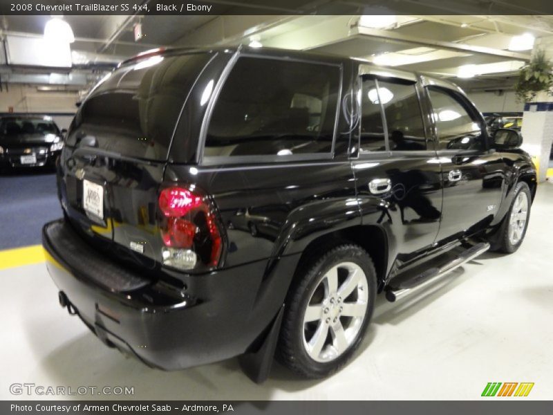 Black / Ebony 2008 Chevrolet TrailBlazer SS 4x4