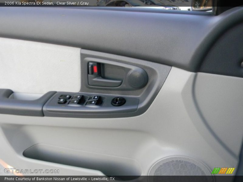 Clear Silver / Gray 2006 Kia Spectra EX Sedan