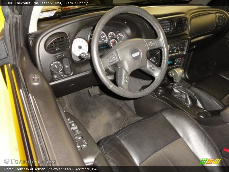 Black / Ebony 2008 Chevrolet TrailBlazer SS 4x4