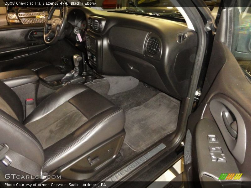 Black / Ebony 2008 Chevrolet TrailBlazer SS 4x4