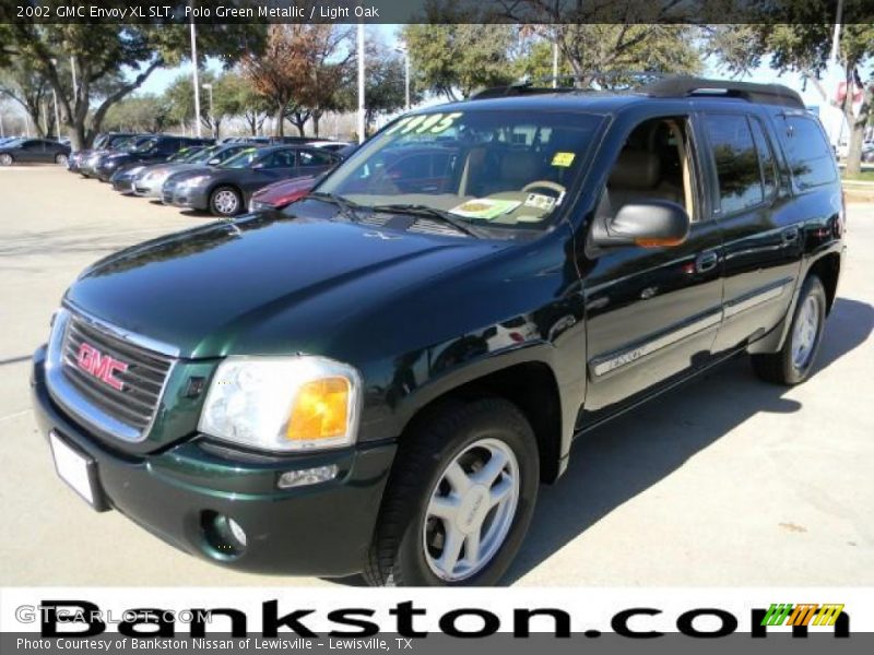Polo Green Metallic / Light Oak 2002 GMC Envoy XL SLT