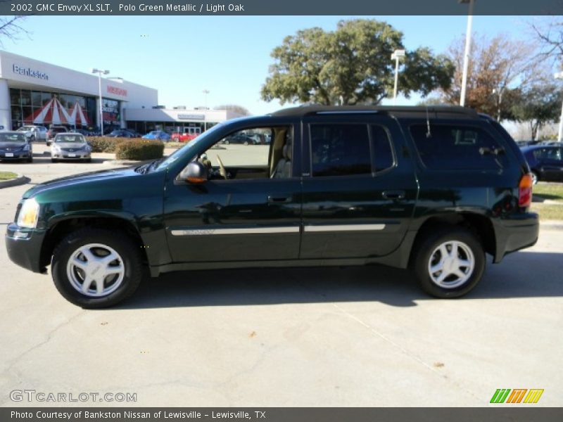 Polo Green Metallic / Light Oak 2002 GMC Envoy XL SLT