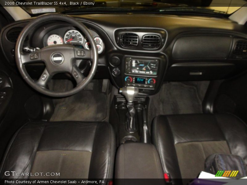 Black / Ebony 2008 Chevrolet TrailBlazer SS 4x4