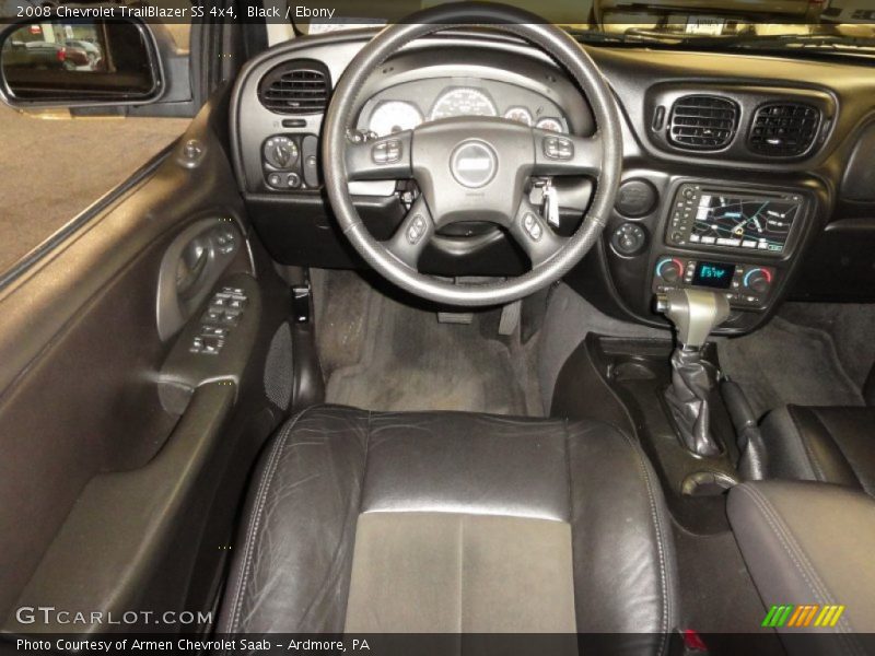 Black / Ebony 2008 Chevrolet TrailBlazer SS 4x4